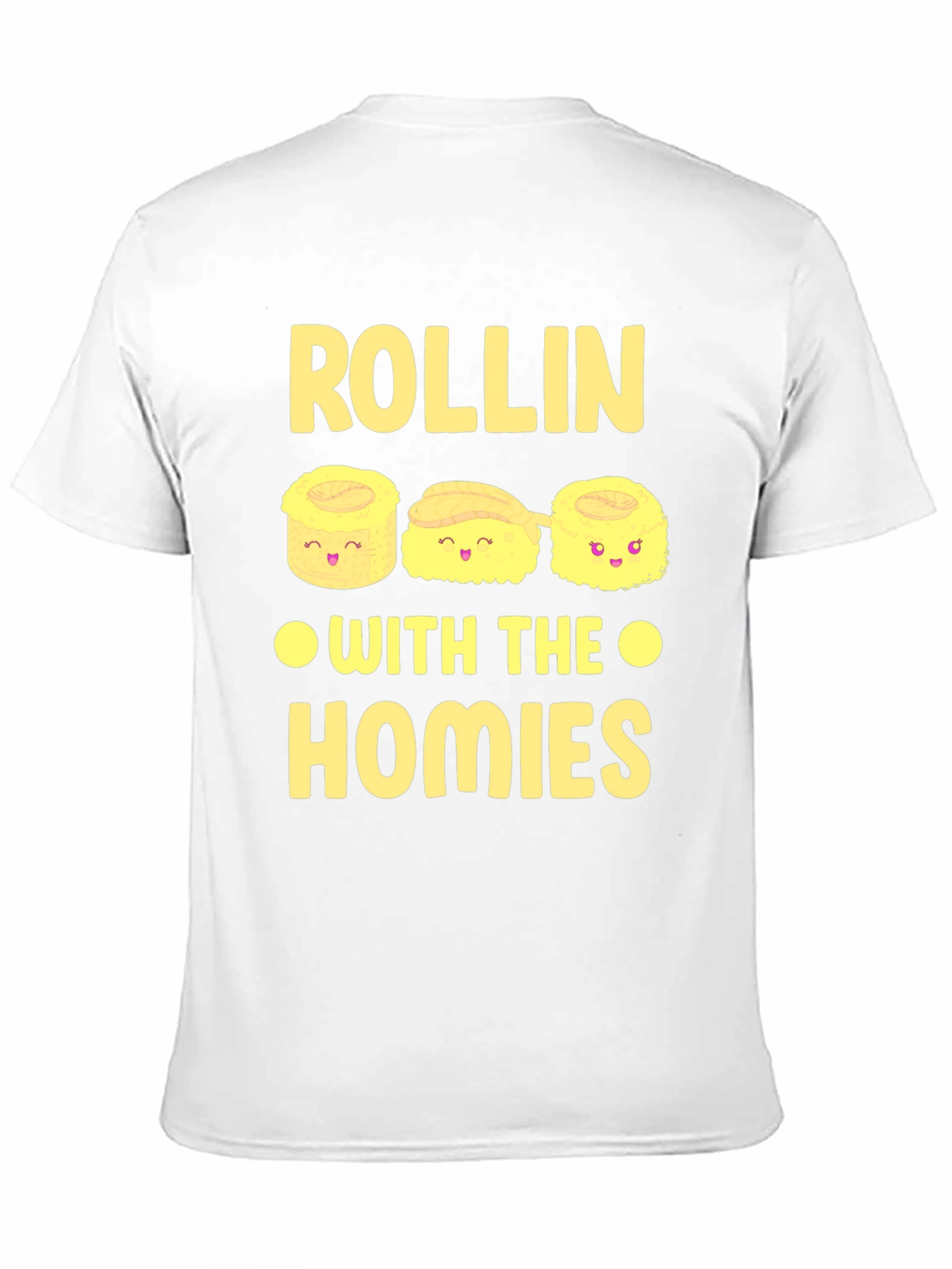 Rollin with the Homies Sushi Graphic Tee