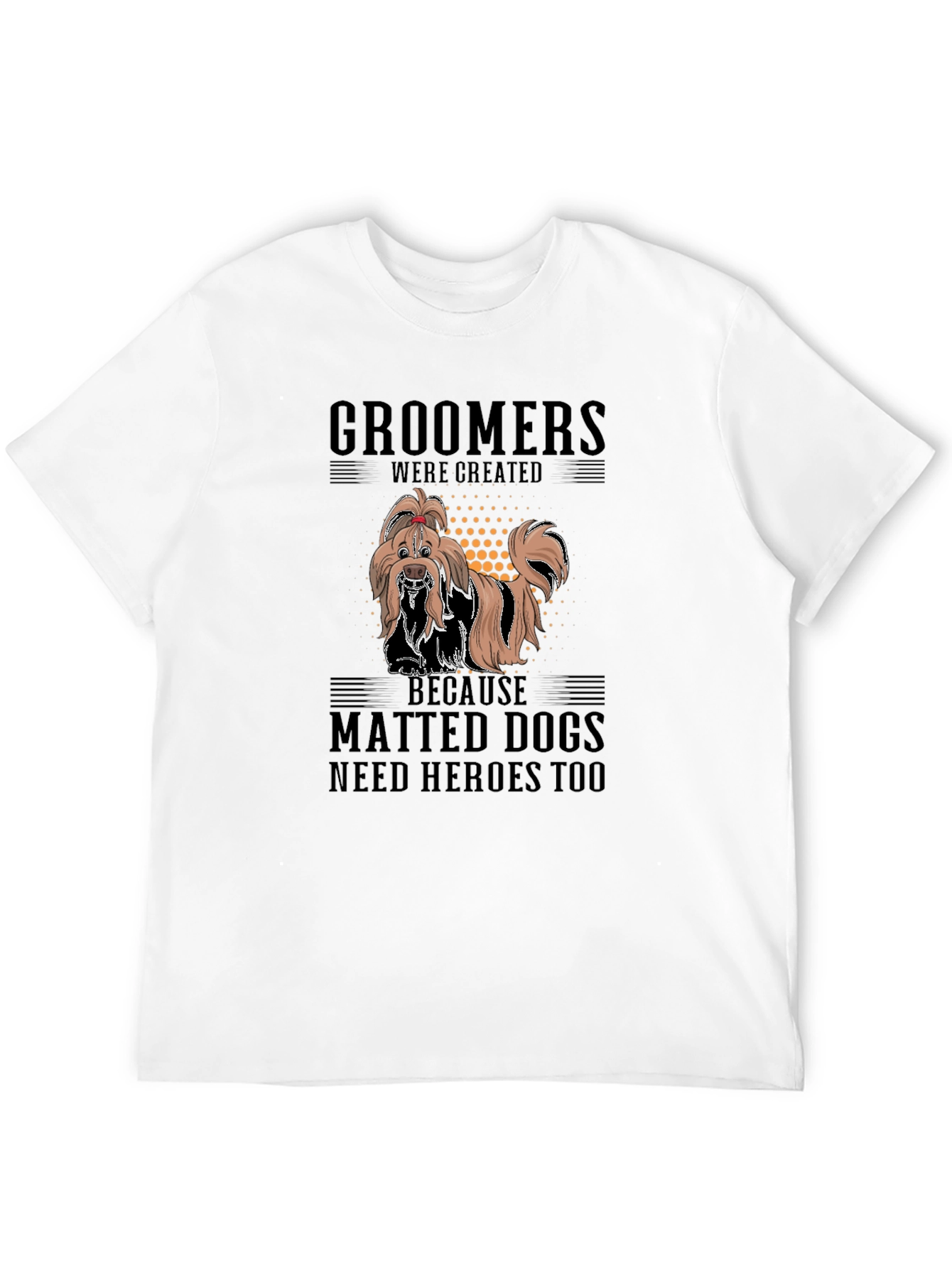 Groomer Hero Dog Lover T-Shirt