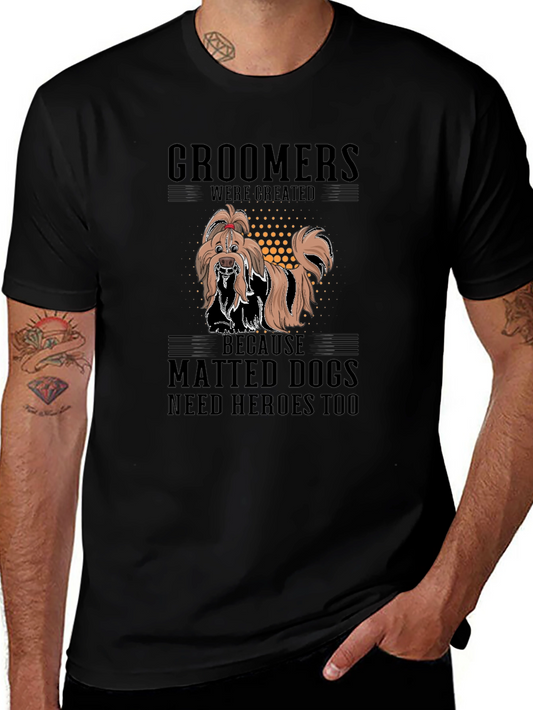Groomer Hero Dog Lover T-Shirt