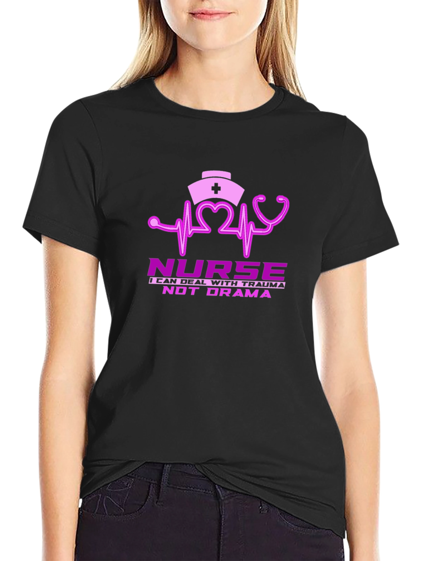 Nurse Trauma Deal Black T-Shirt