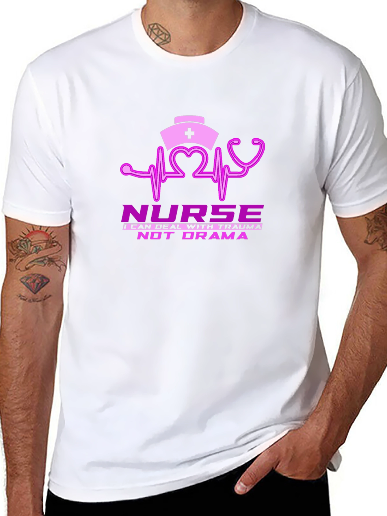 Nurse Trauma Deal Black T-Shirt