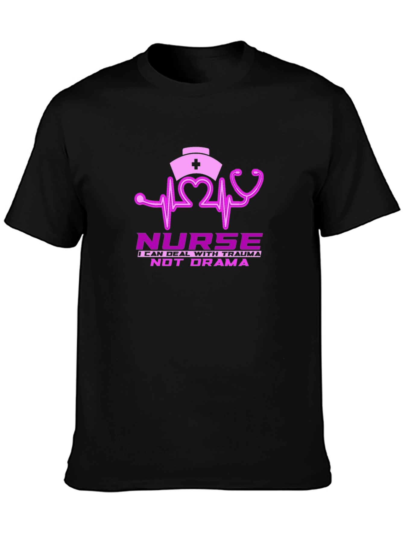 Nurse Trauma Deal Black T-Shirt