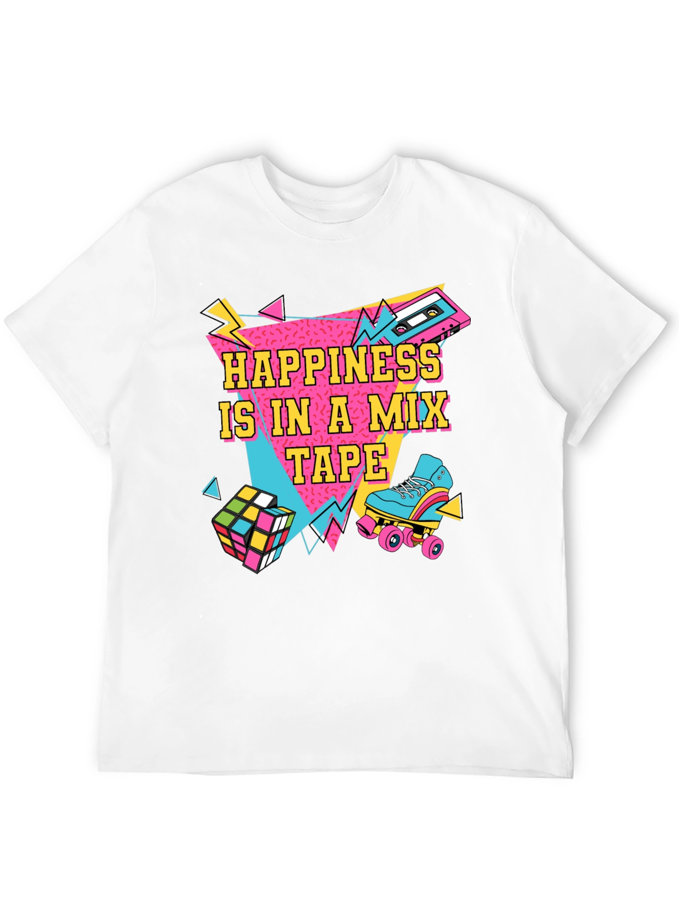 Happiness is in a Mix Tape T-Shirt