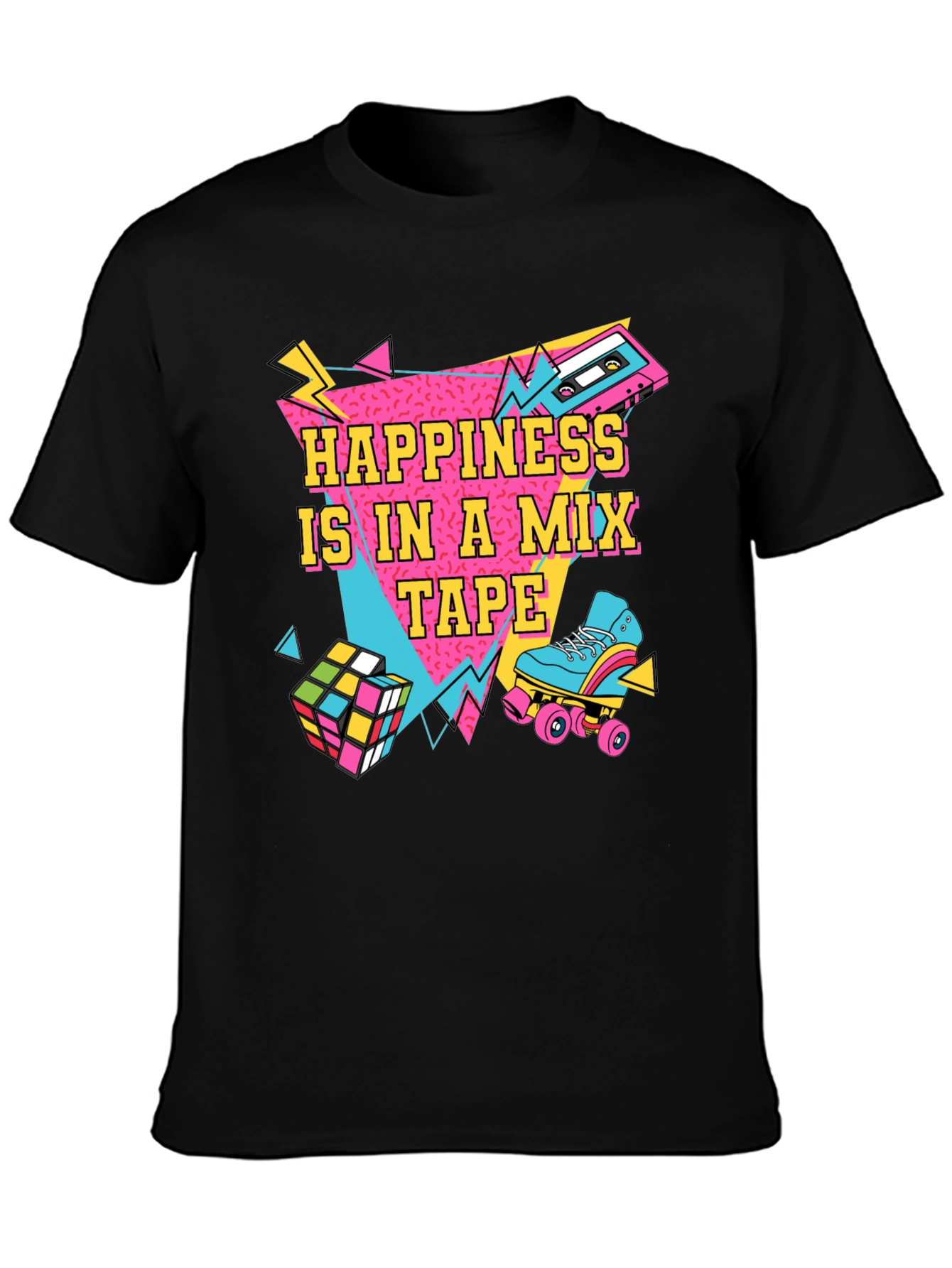 Happiness is in a Mix Tape T-Shirt