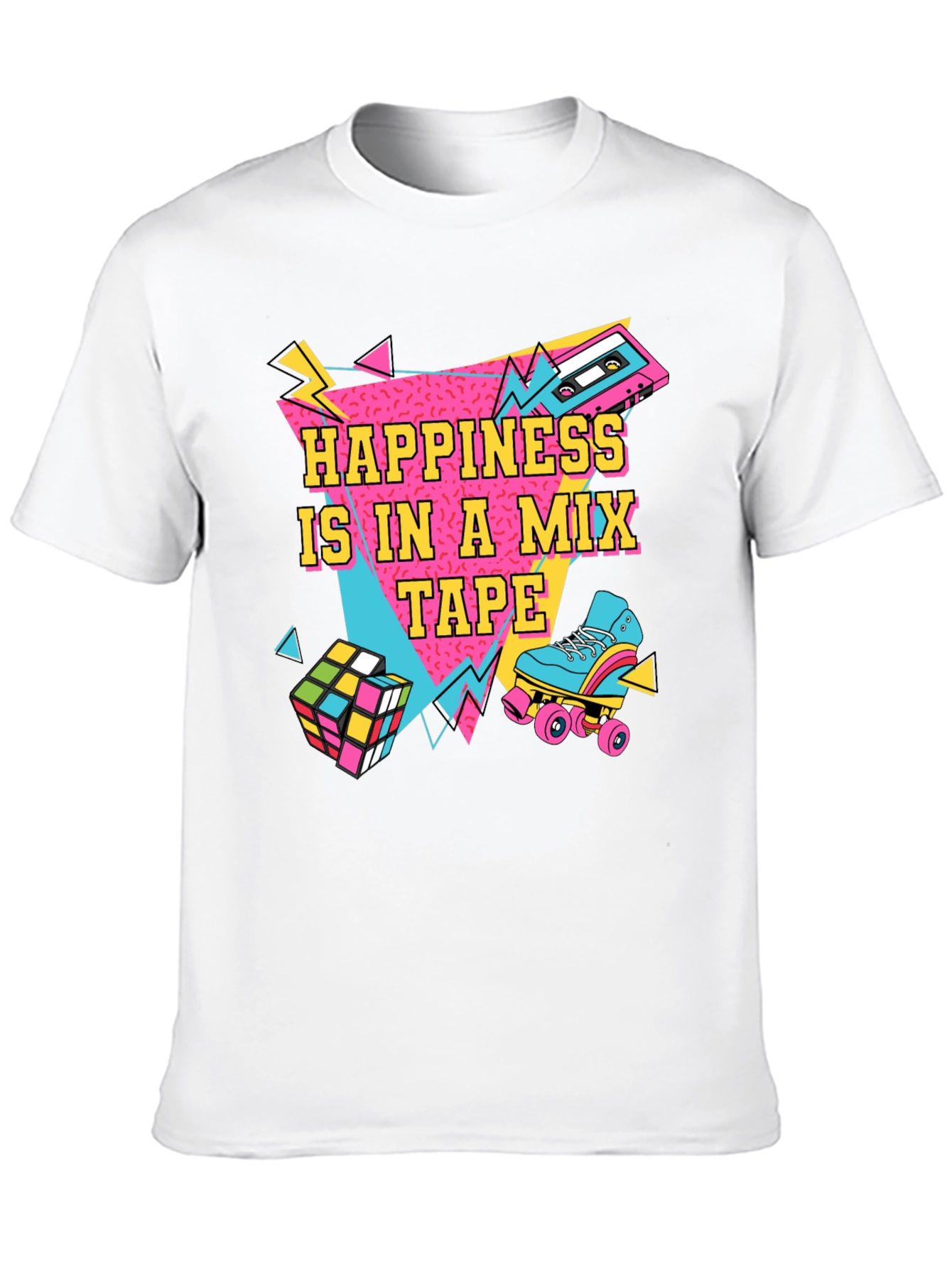 Happiness is in a Mix Tape T-Shirt