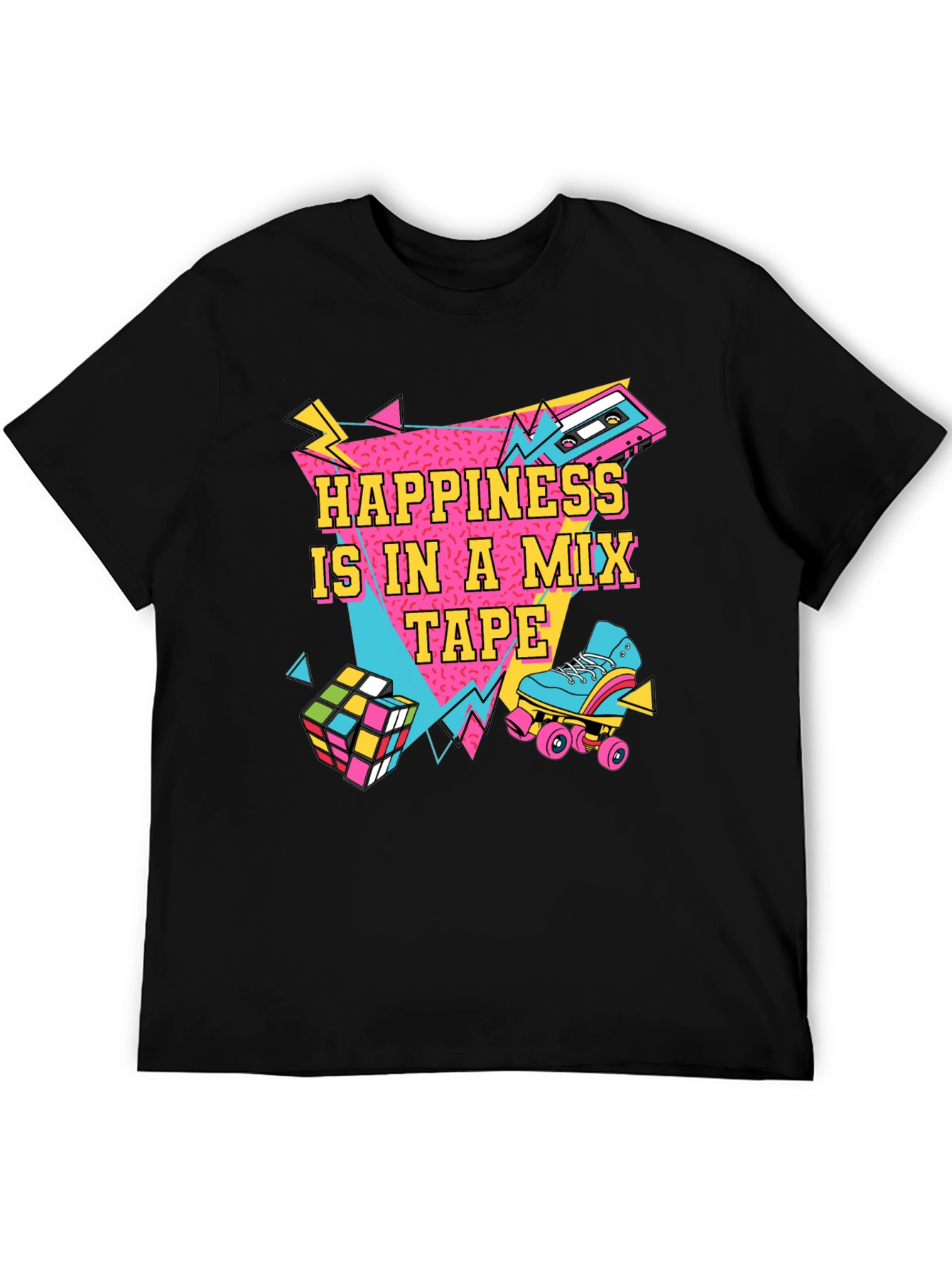 Happiness is in a Mix Tape T-Shirt