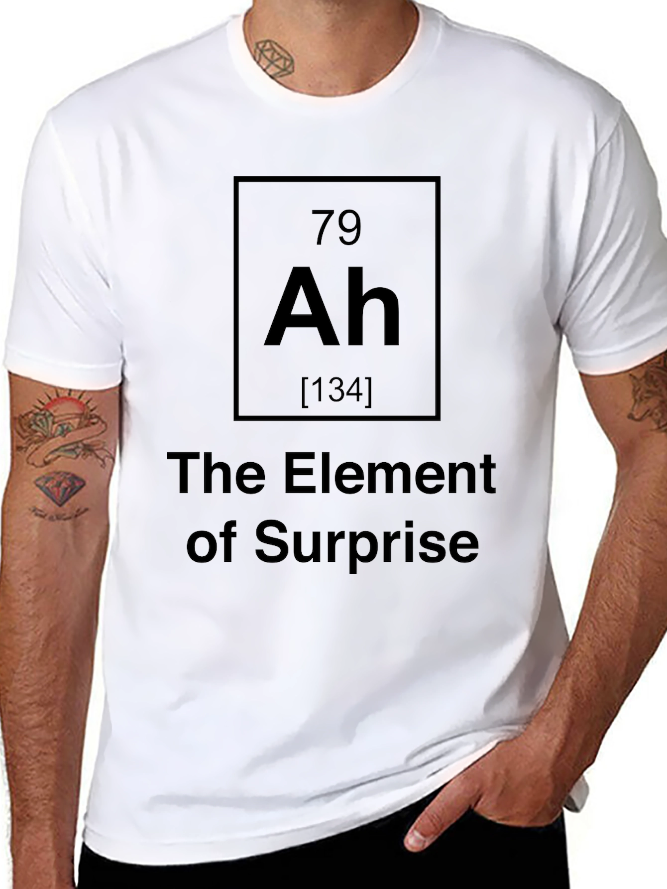 Element of Surprise T-Shirt - Funny Science Tee