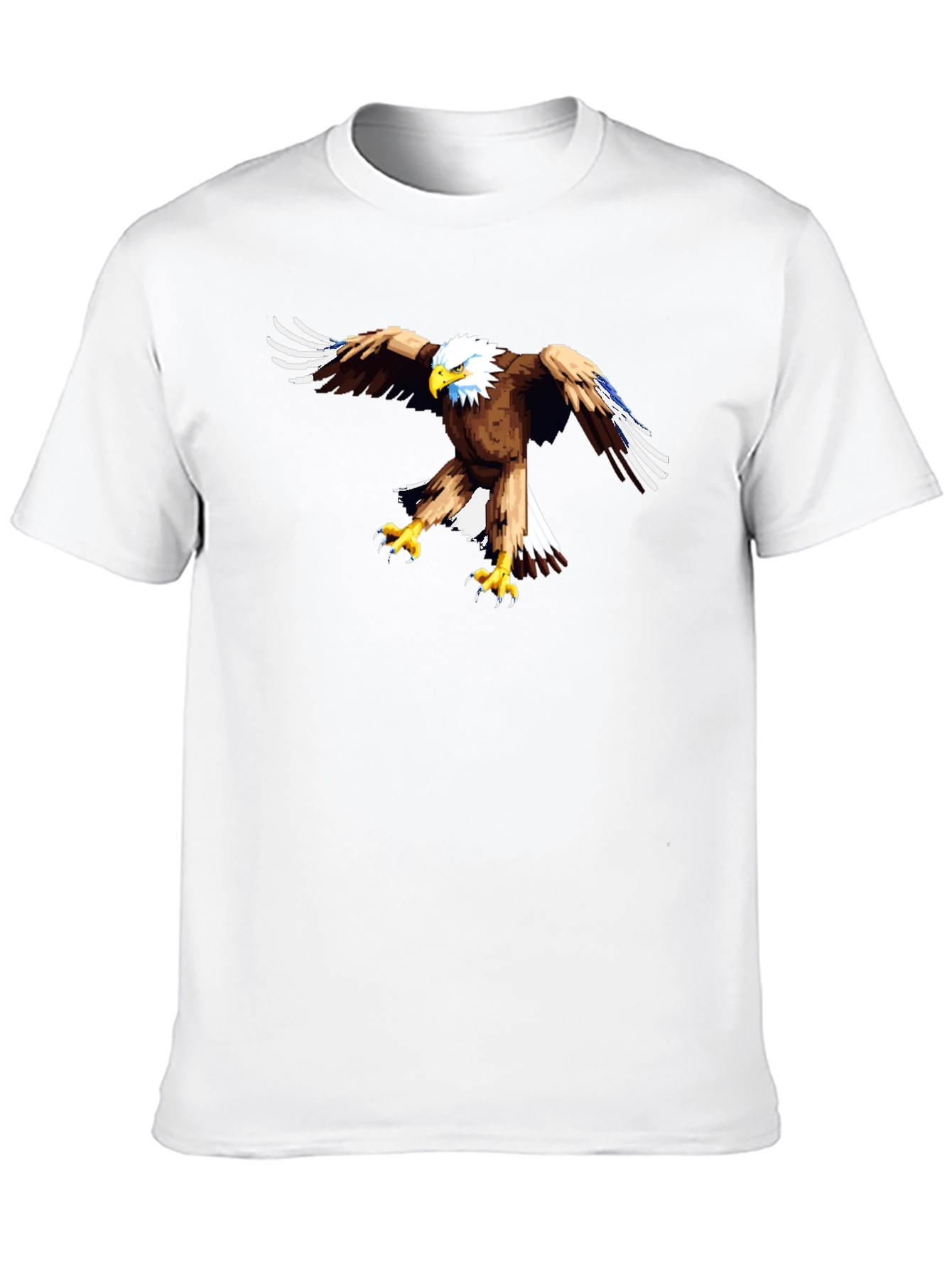 Eagle Graphic Black T-Shirt - Mens Casual Tee