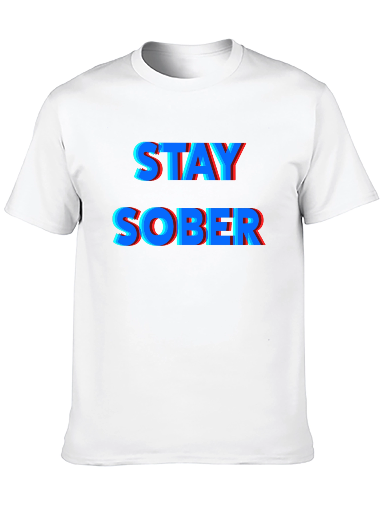 Stay Sober Graphic Tee - Black