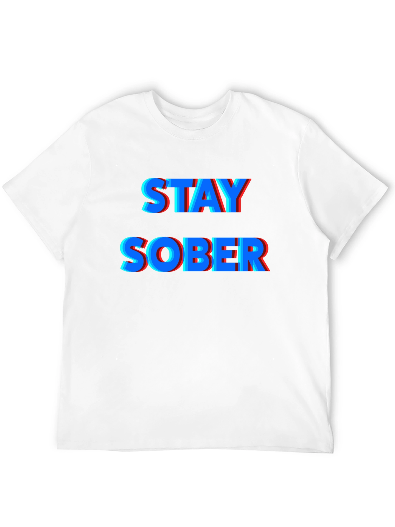 Stay Sober Graphic Tee - Black