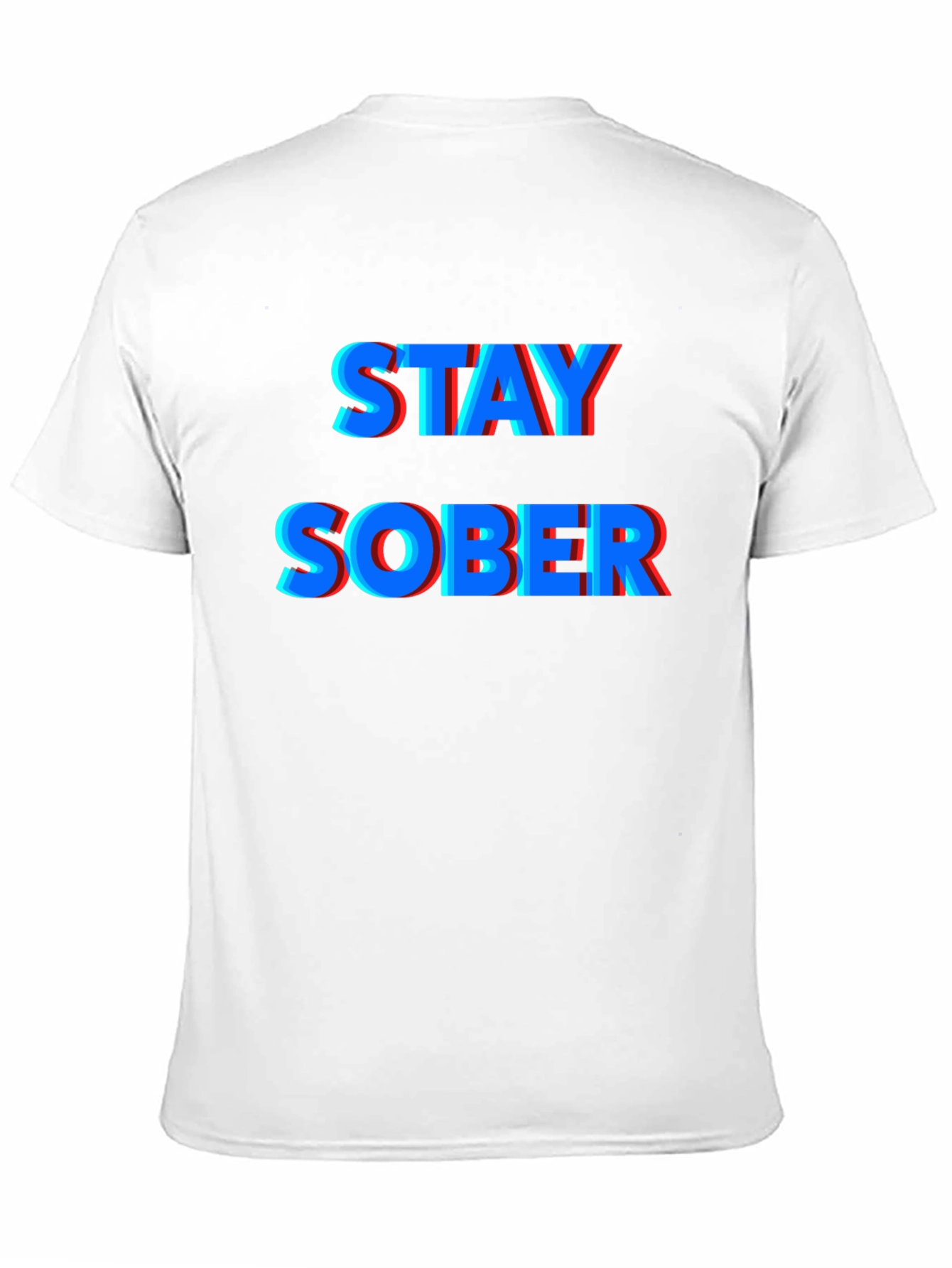 Stay Sober Graphic Tee - Black
