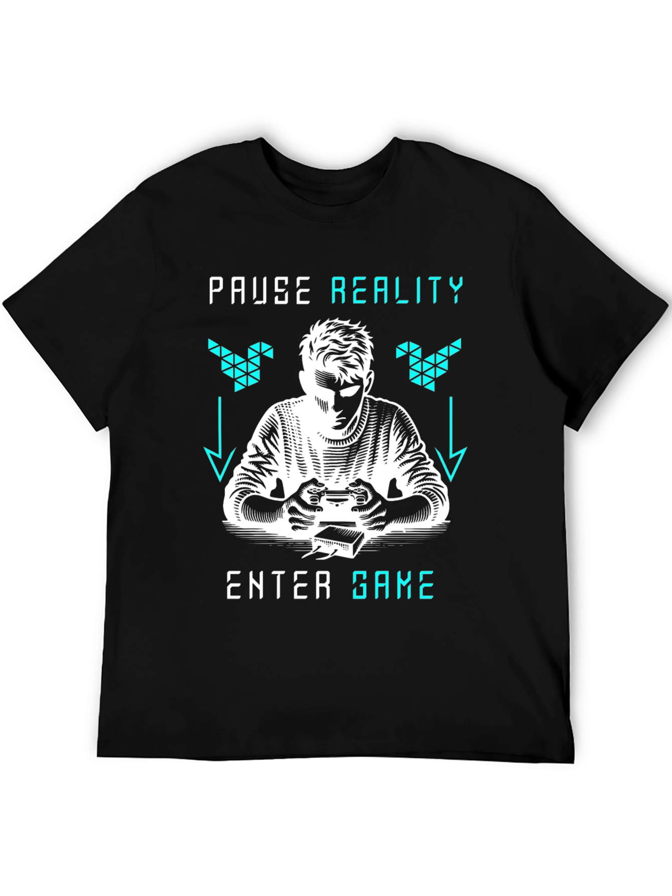 Pause Reality Enter Game T-Shirt
