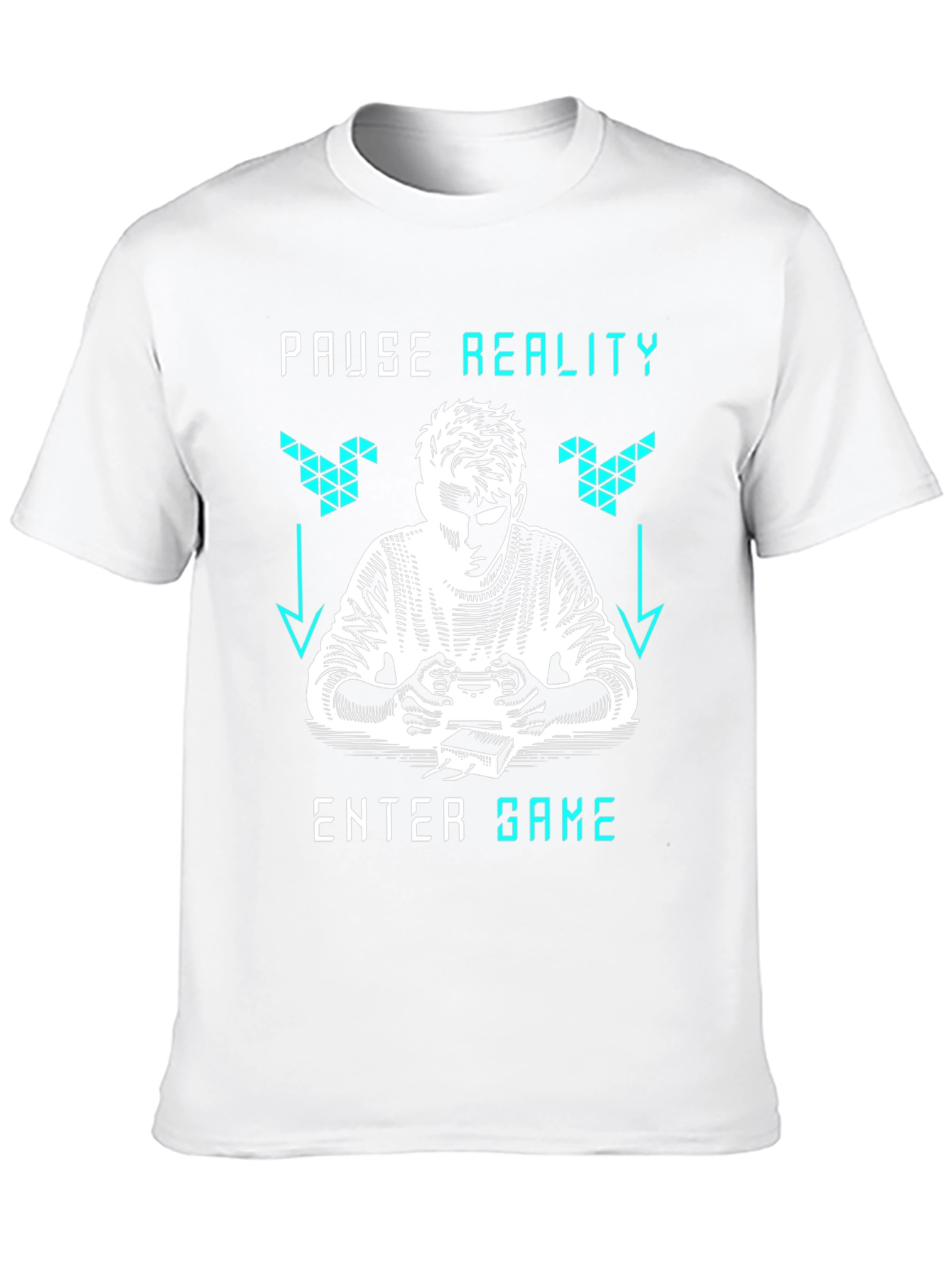 Pause Reality Enter Game T-Shirt