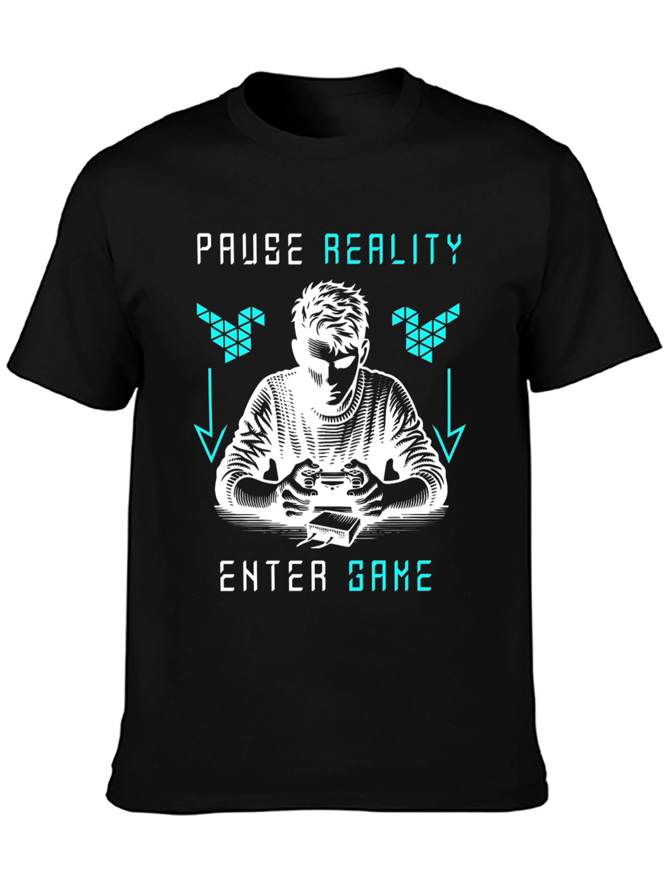 Pause Reality Enter Game T-Shirt