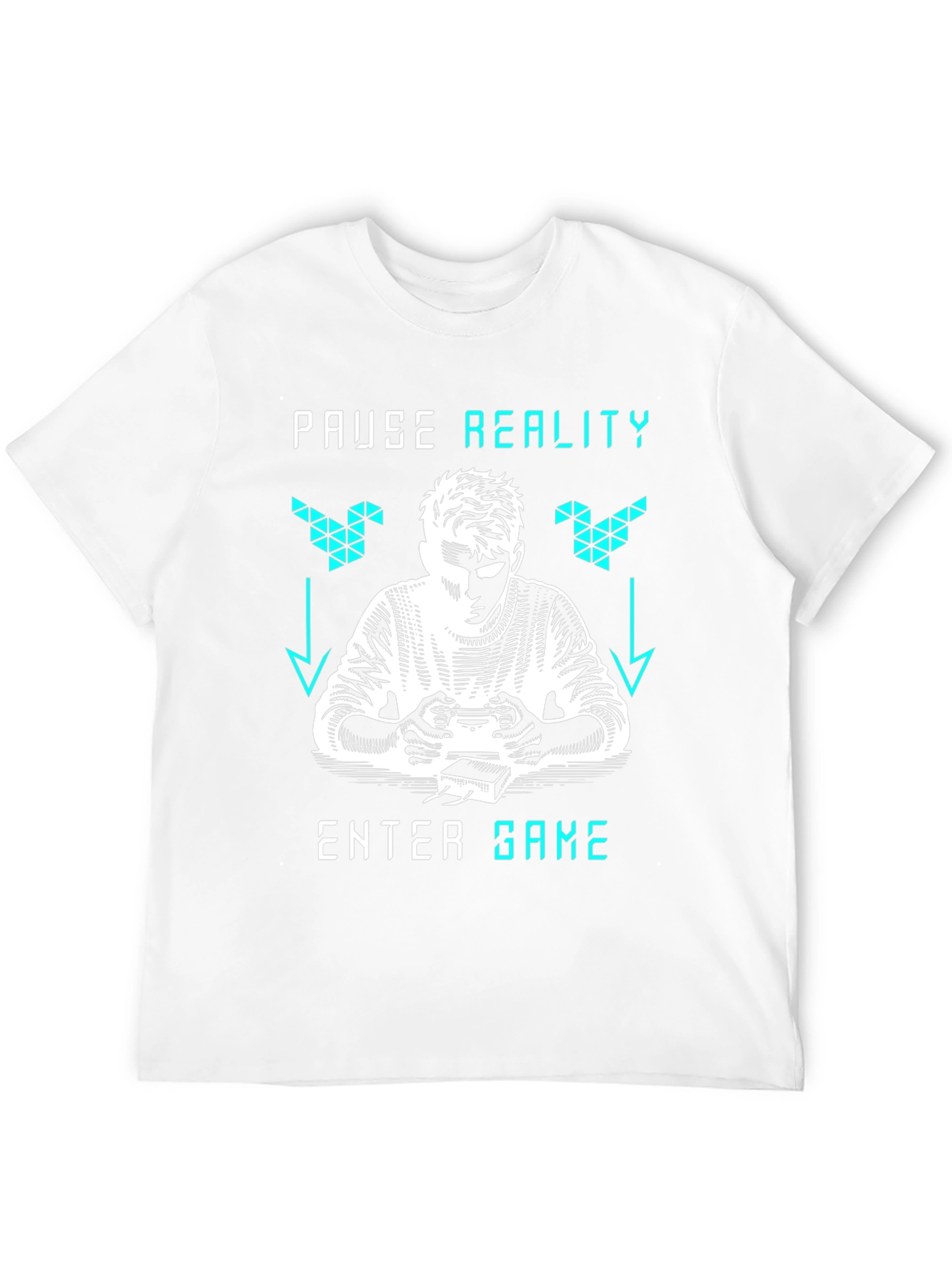 Pause Reality Enter Game T-Shirt
