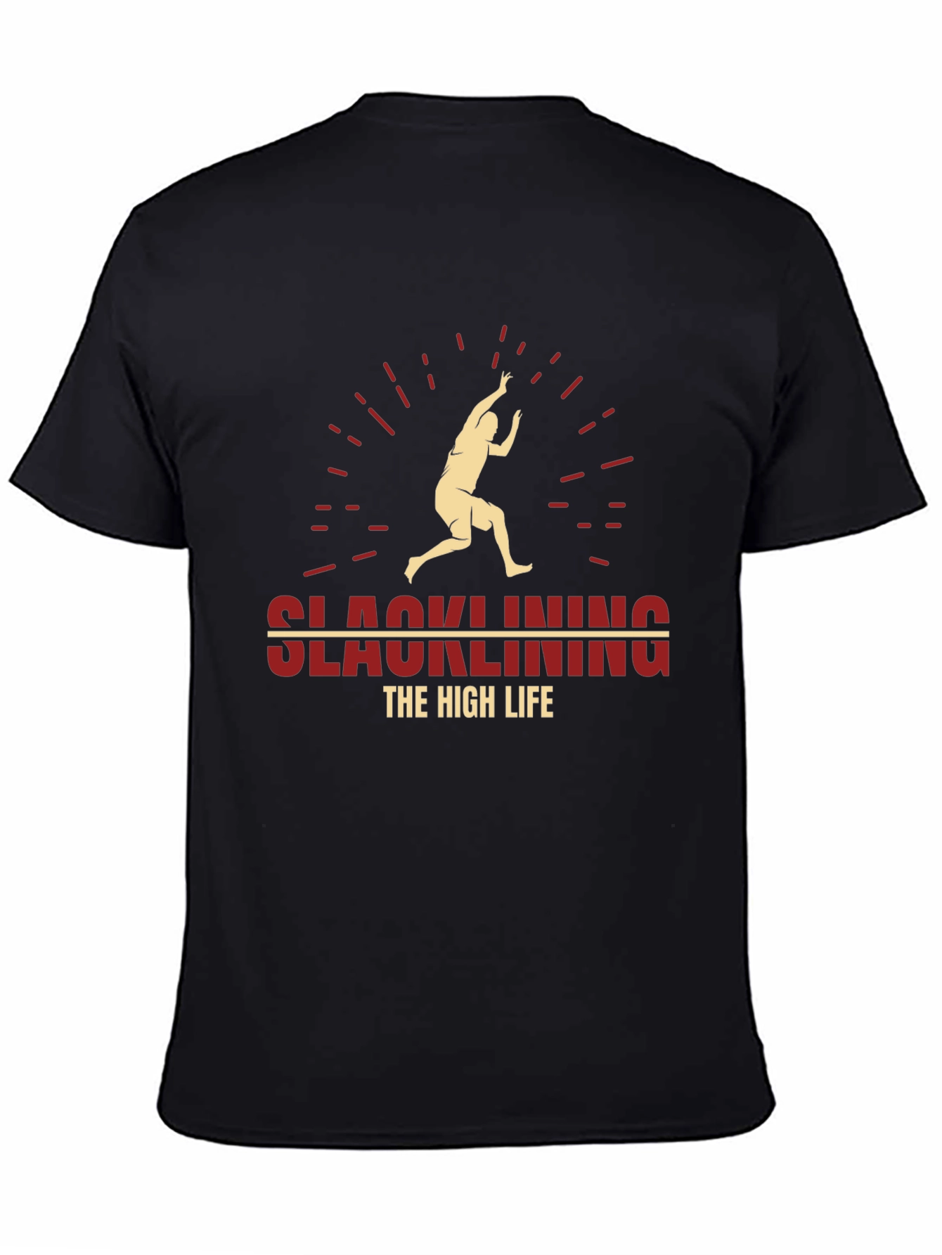 Slacklining High Life Graphic Tee - Adventure Ready