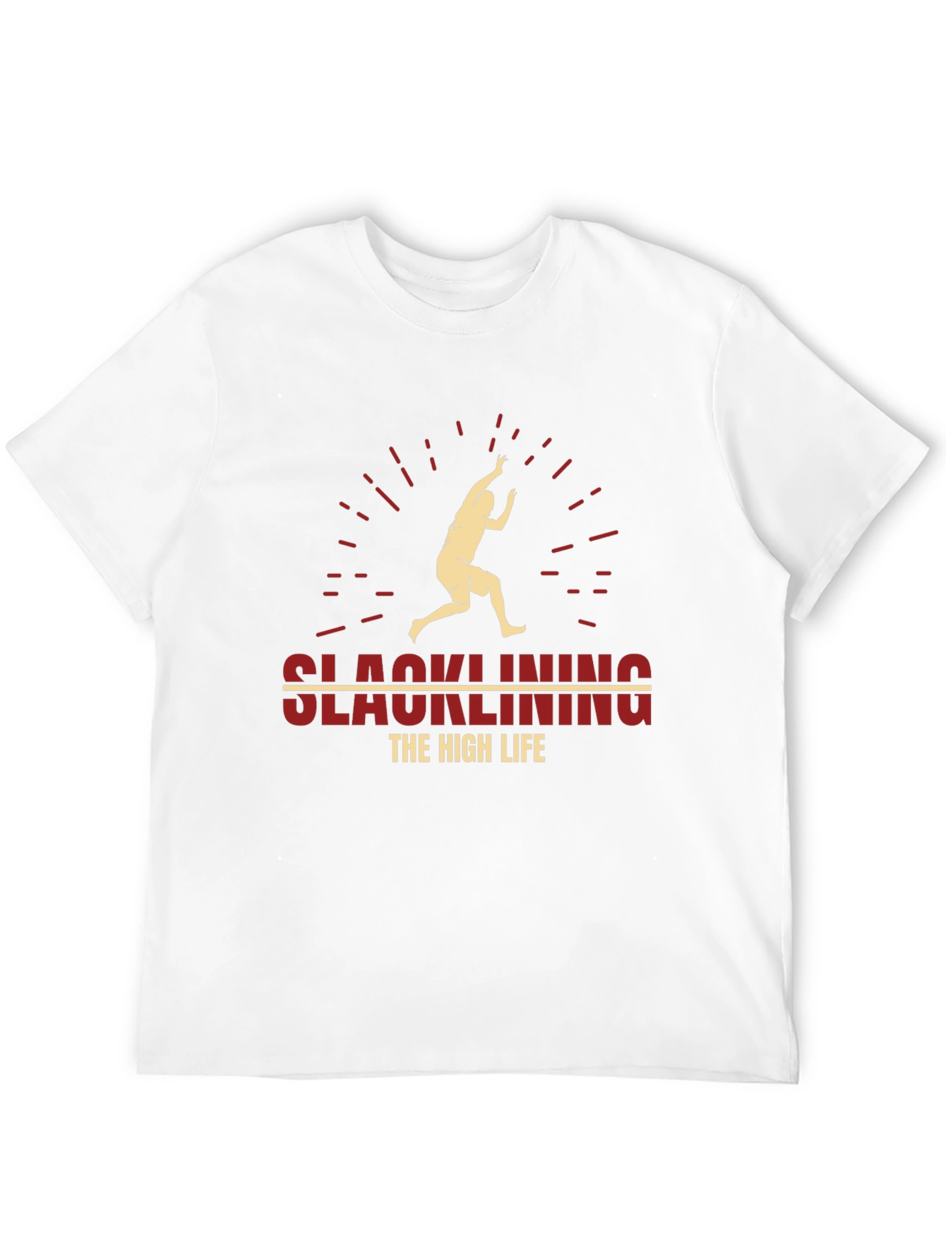 Slacklining High Life Graphic Tee - Adventure Ready