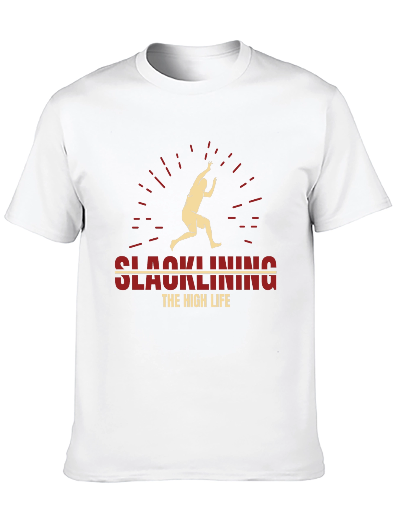 Slacklining High Life Graphic Tee - Adventure Ready