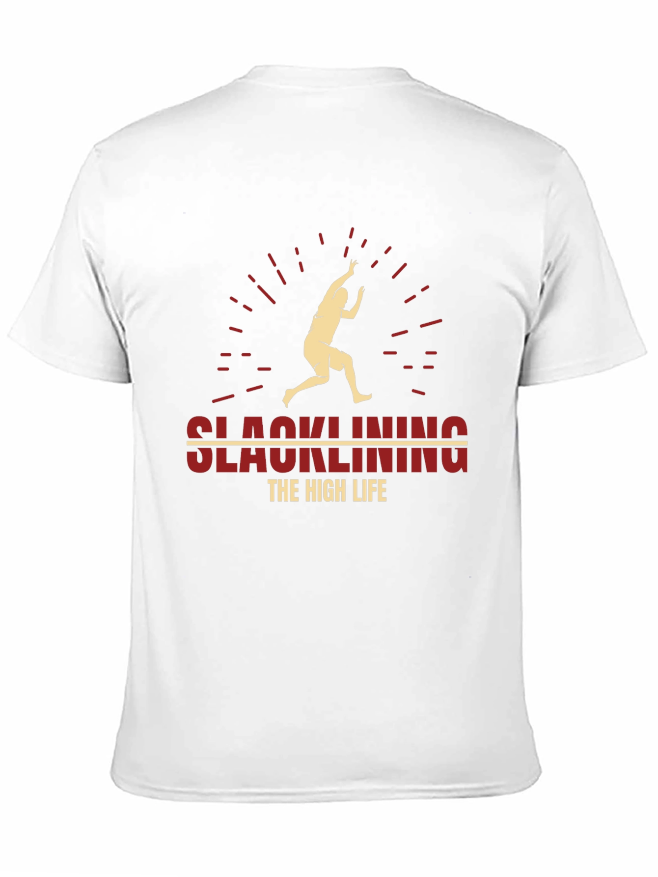 Slacklining High Life Graphic Tee - Adventure Ready