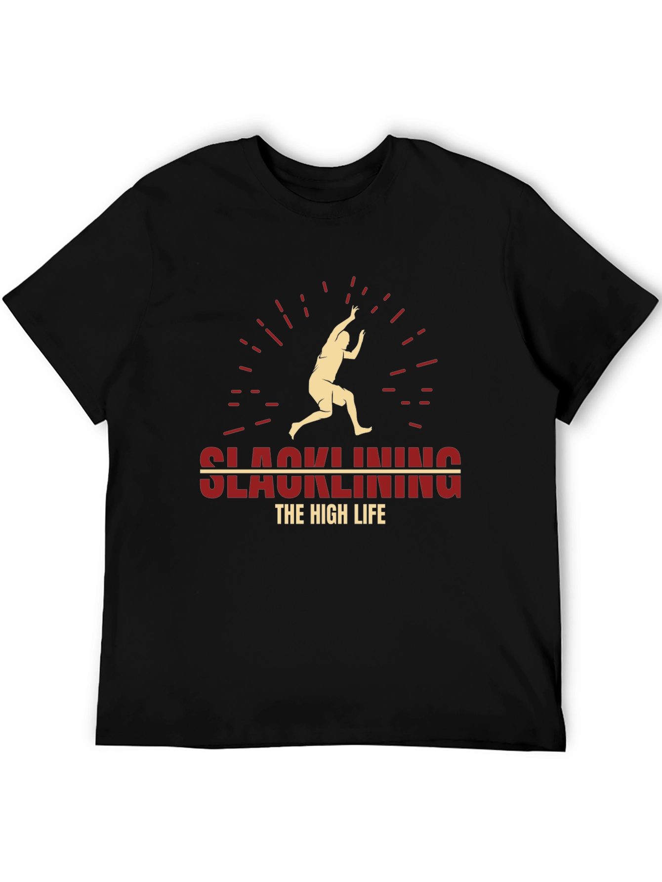 Slacklining High Life Graphic Tee - Adventure Ready