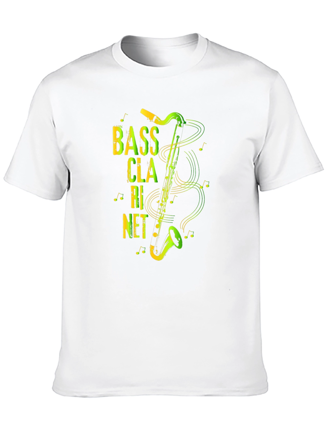 Bass Clarinet Graphic Print T-Shirt