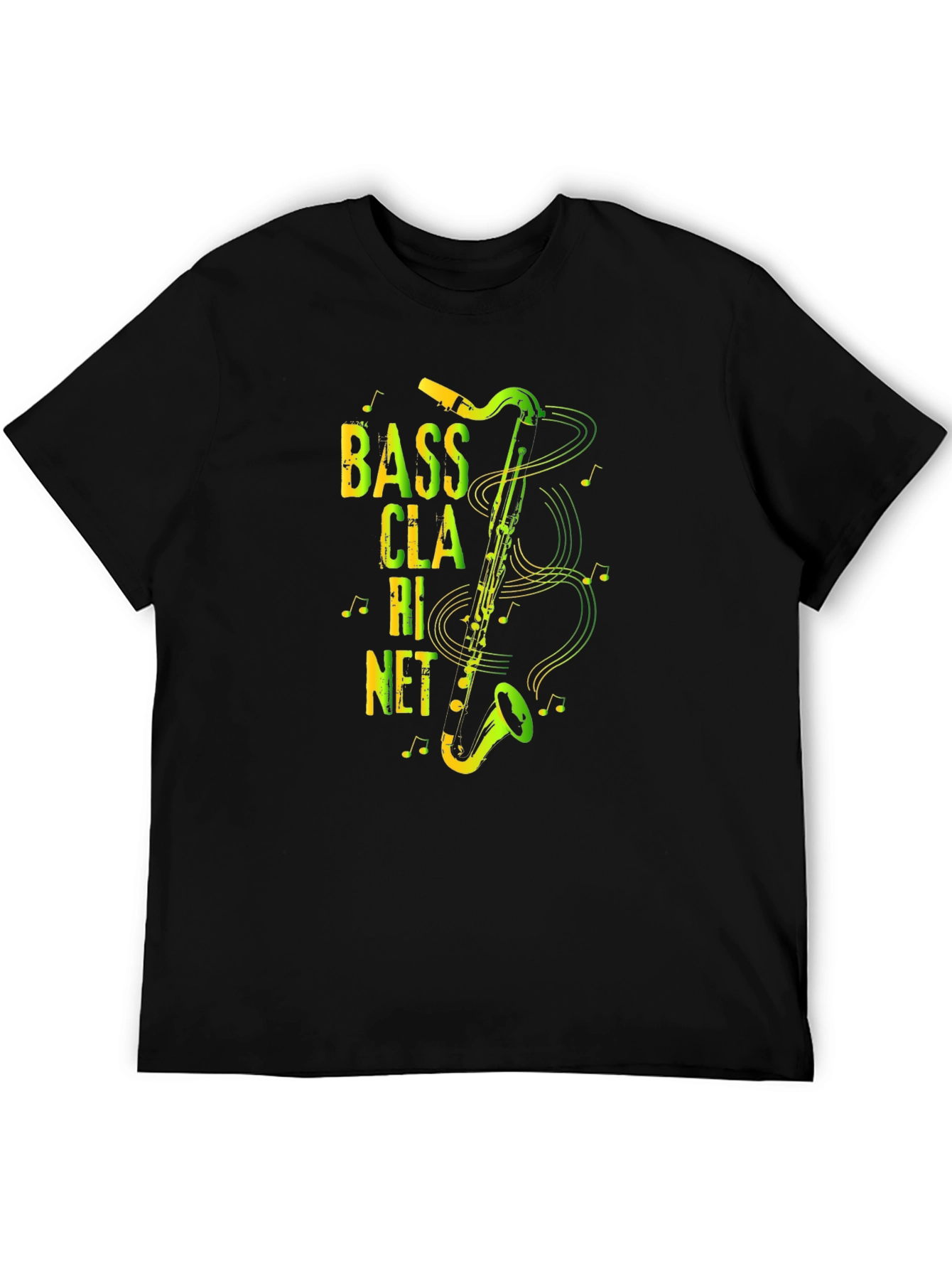 Bass Clarinet Graphic Print T-Shirt