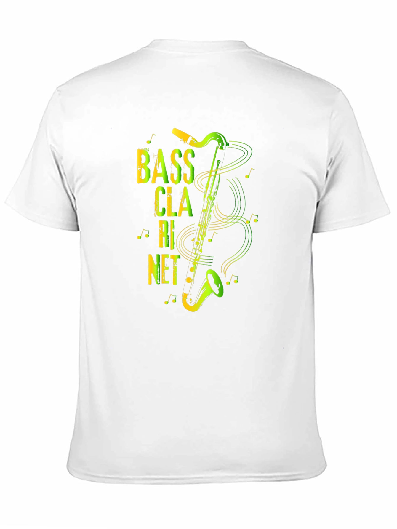 Bass Clarinet Graphic Print T-Shirt