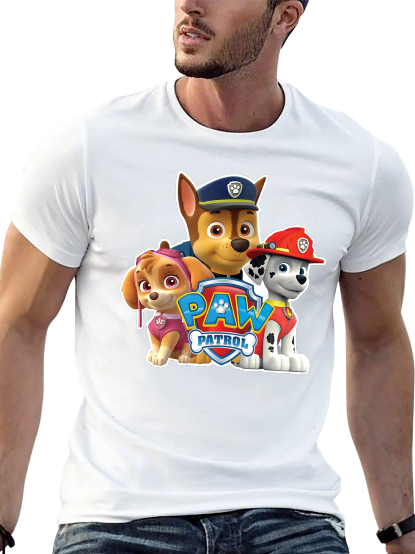Paw Patrol Crew Black T-Shirt