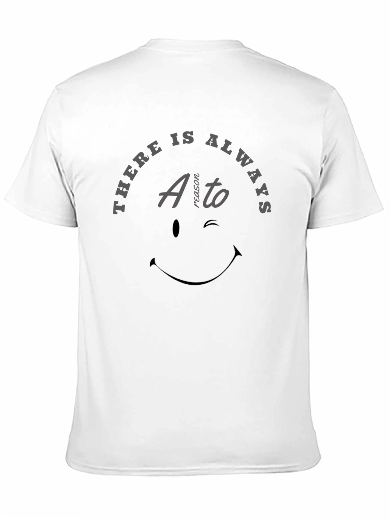 Always a Reason Graphic Tee - Mens Black T-Shirt