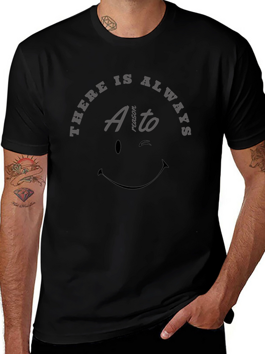 Always a Reason Graphic Tee - Mens Black T-Shirt