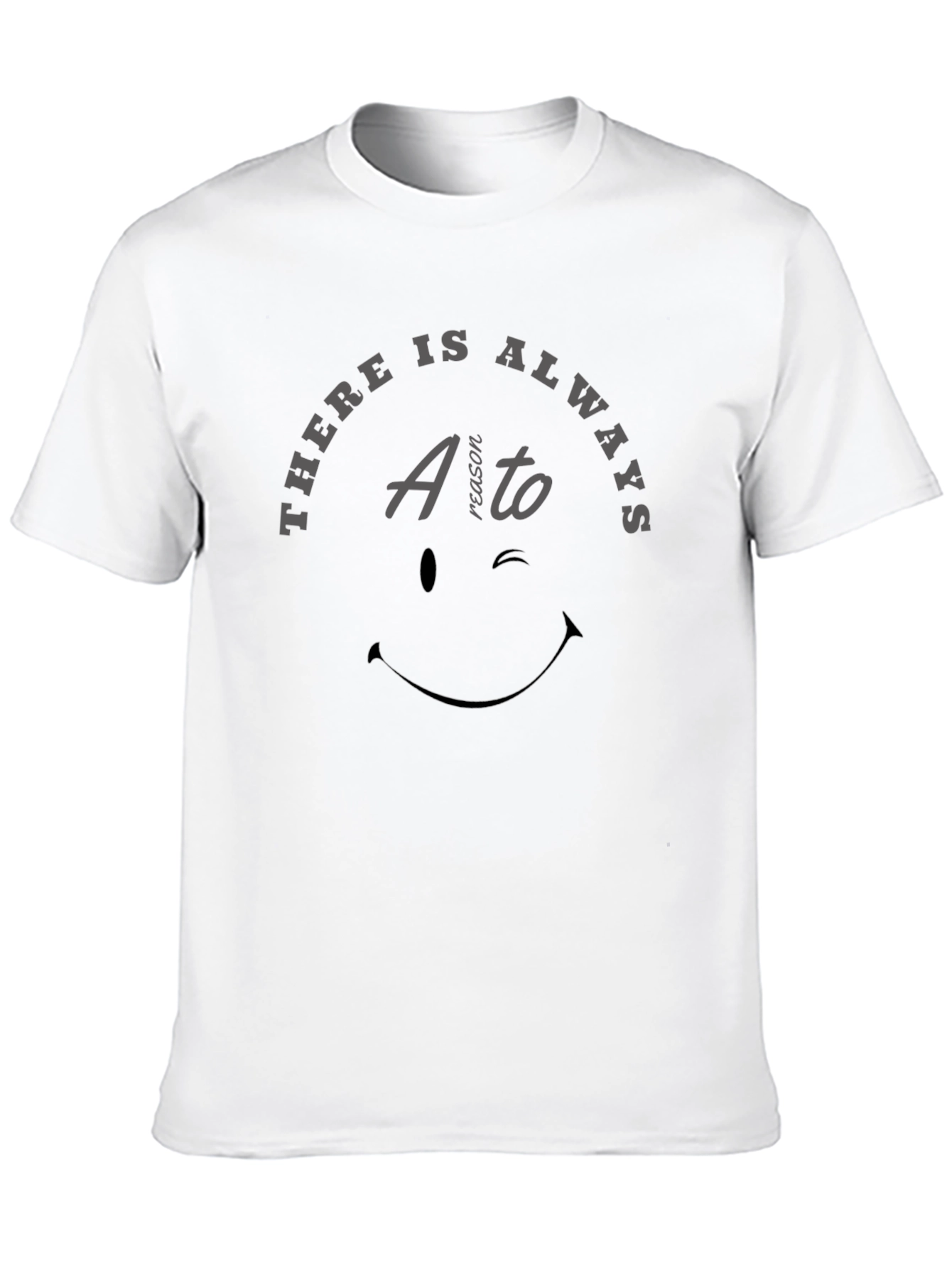 Always a Reason Graphic Tee - Mens Black T-Shirt