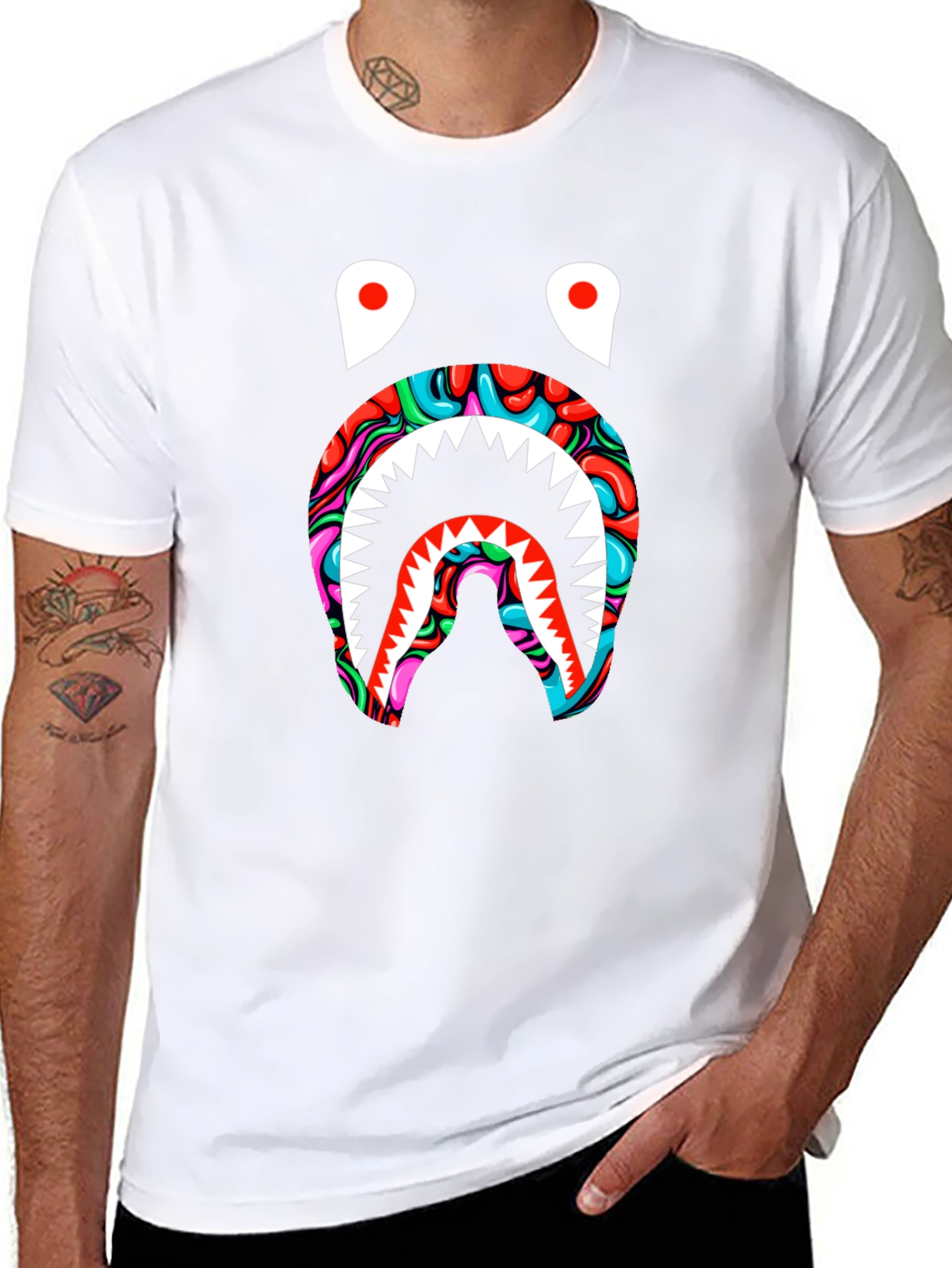Bold Shark Graphic Tee