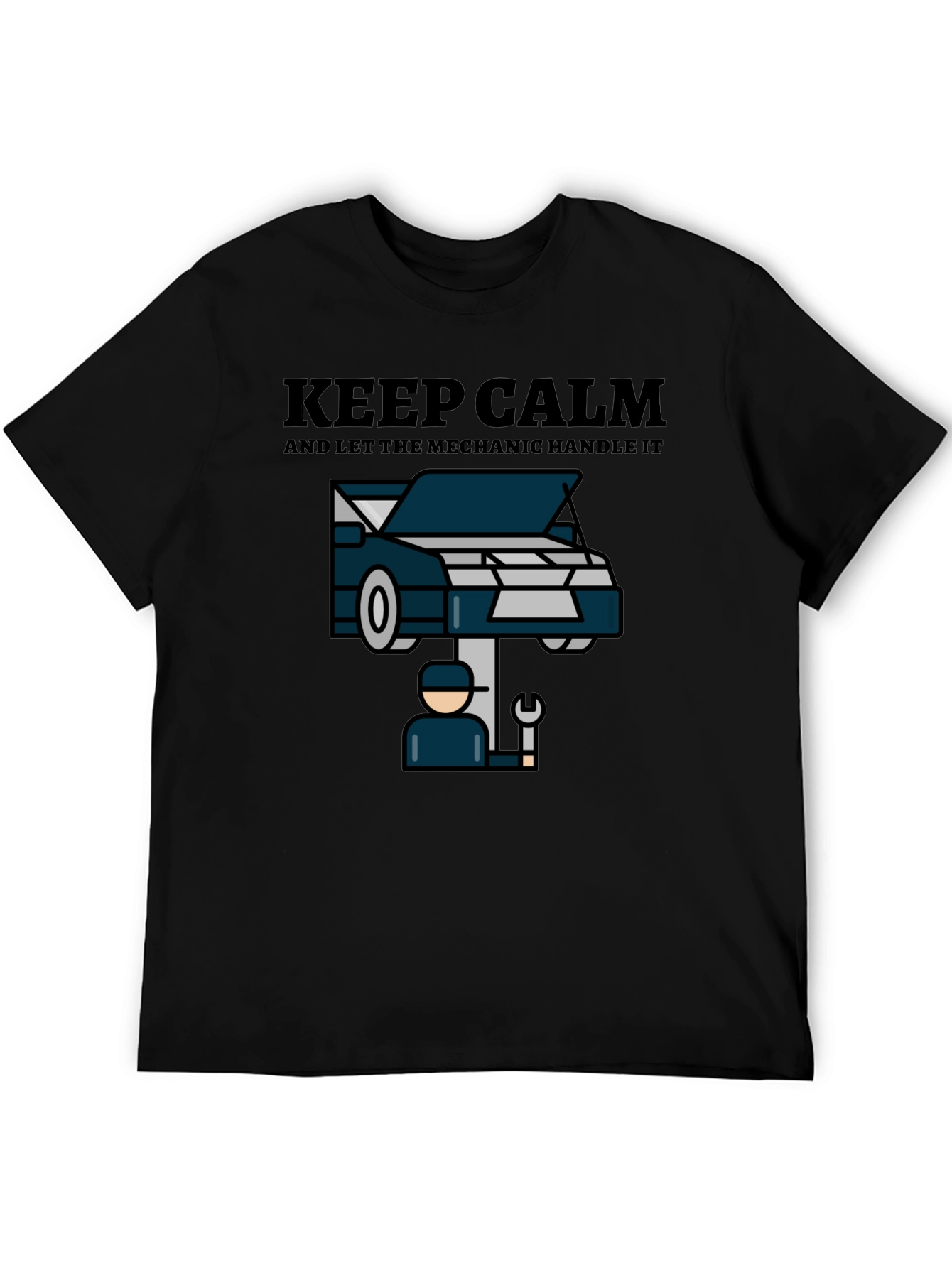 Keep Calm Mechanic T-Shirt - Auto Repair Tee
