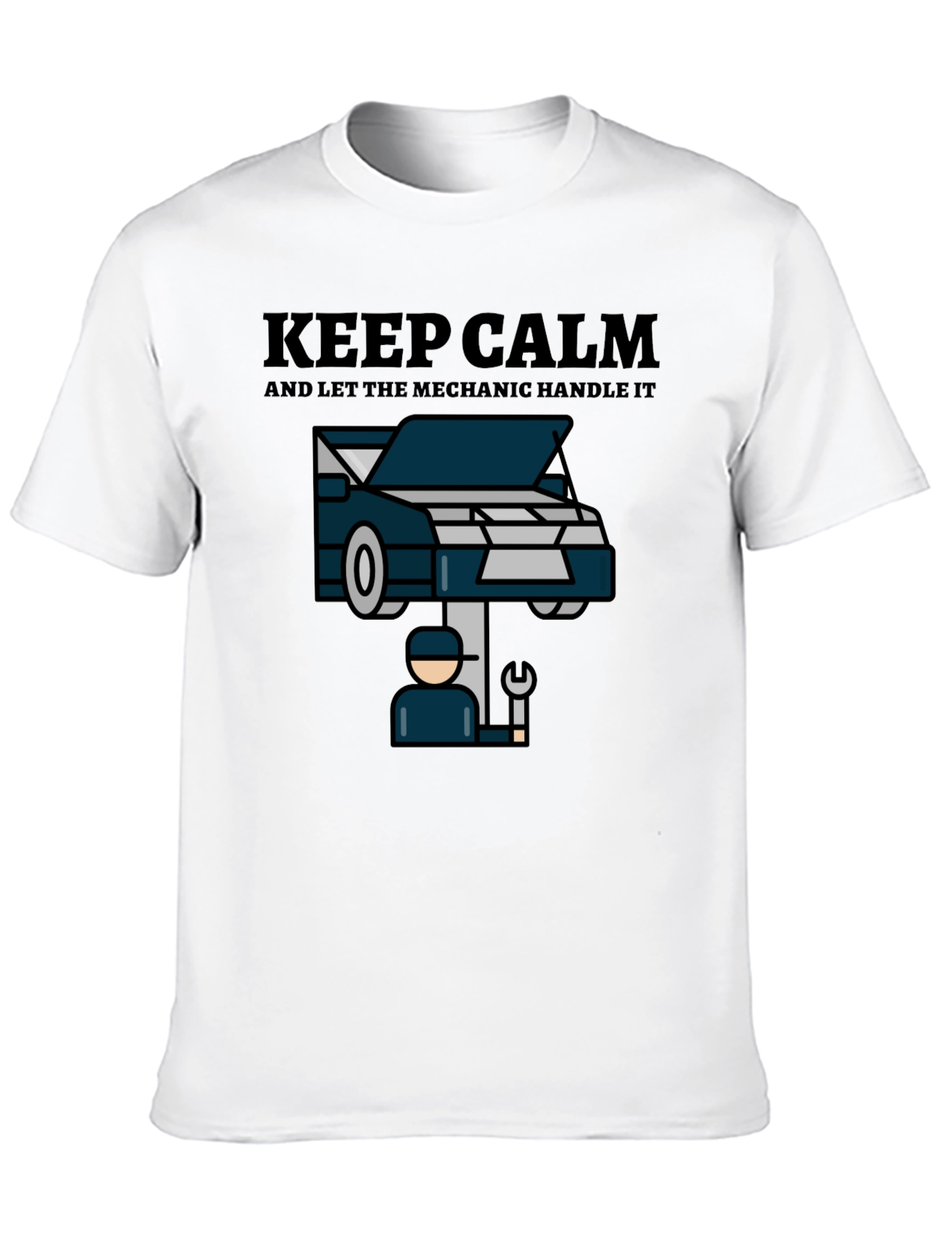 Keep Calm Mechanic T-Shirt - Auto Repair Tee