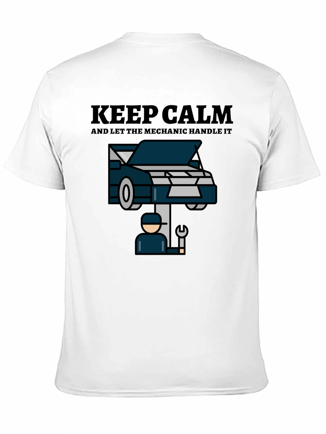 Keep Calm Mechanic T-Shirt - Auto Repair Tee