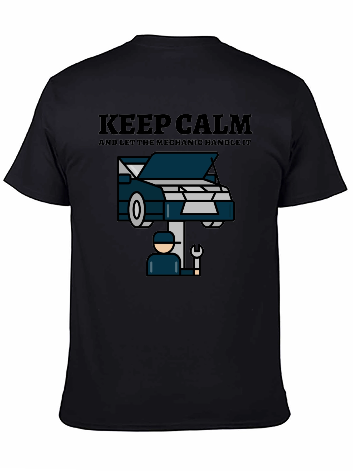 Keep Calm Mechanic T-Shirt - Auto Repair Tee