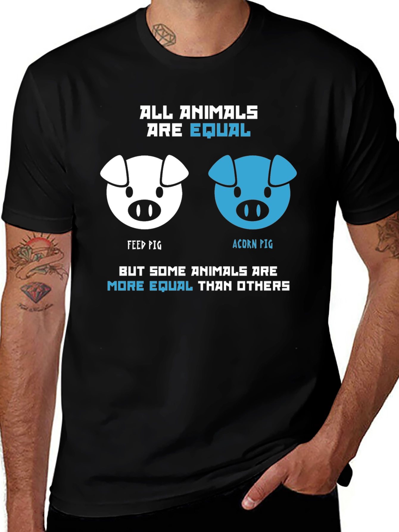 Equal Animals Graphic T-Shirt