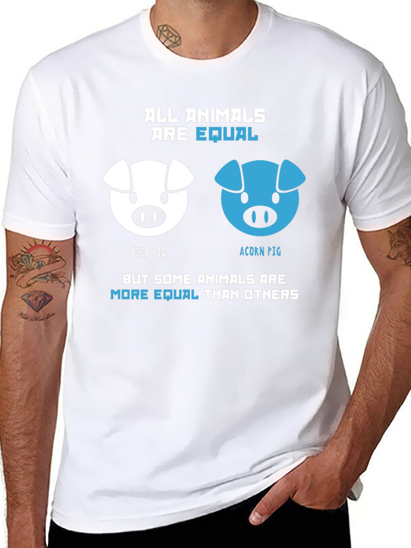 Equal Animals Graphic T-Shirt