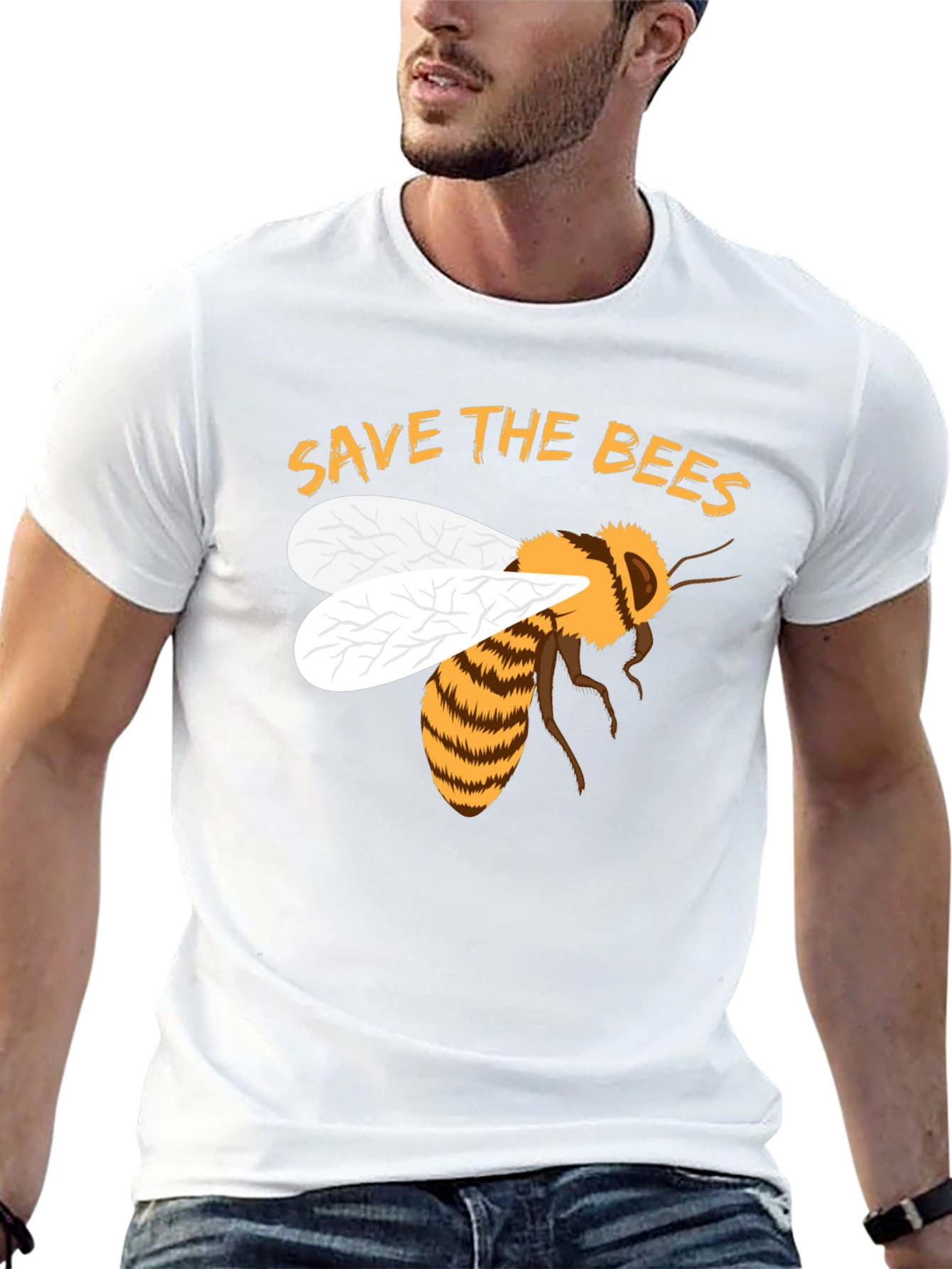 Save the Bees Graphic T-Shirt