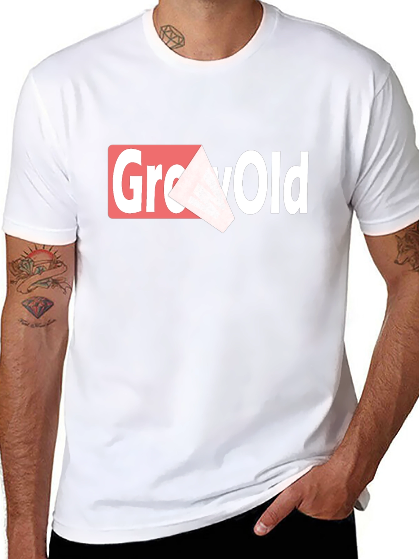 GreyOld Funny Graphic Tee -  Trendy Slogan T-Shirt