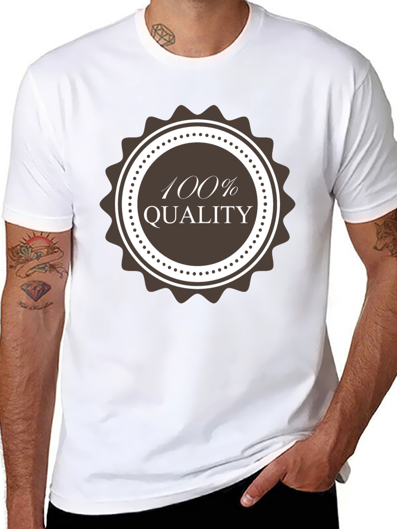 100% Quality Guarantee T-Shirt - Stylish & Comfortable