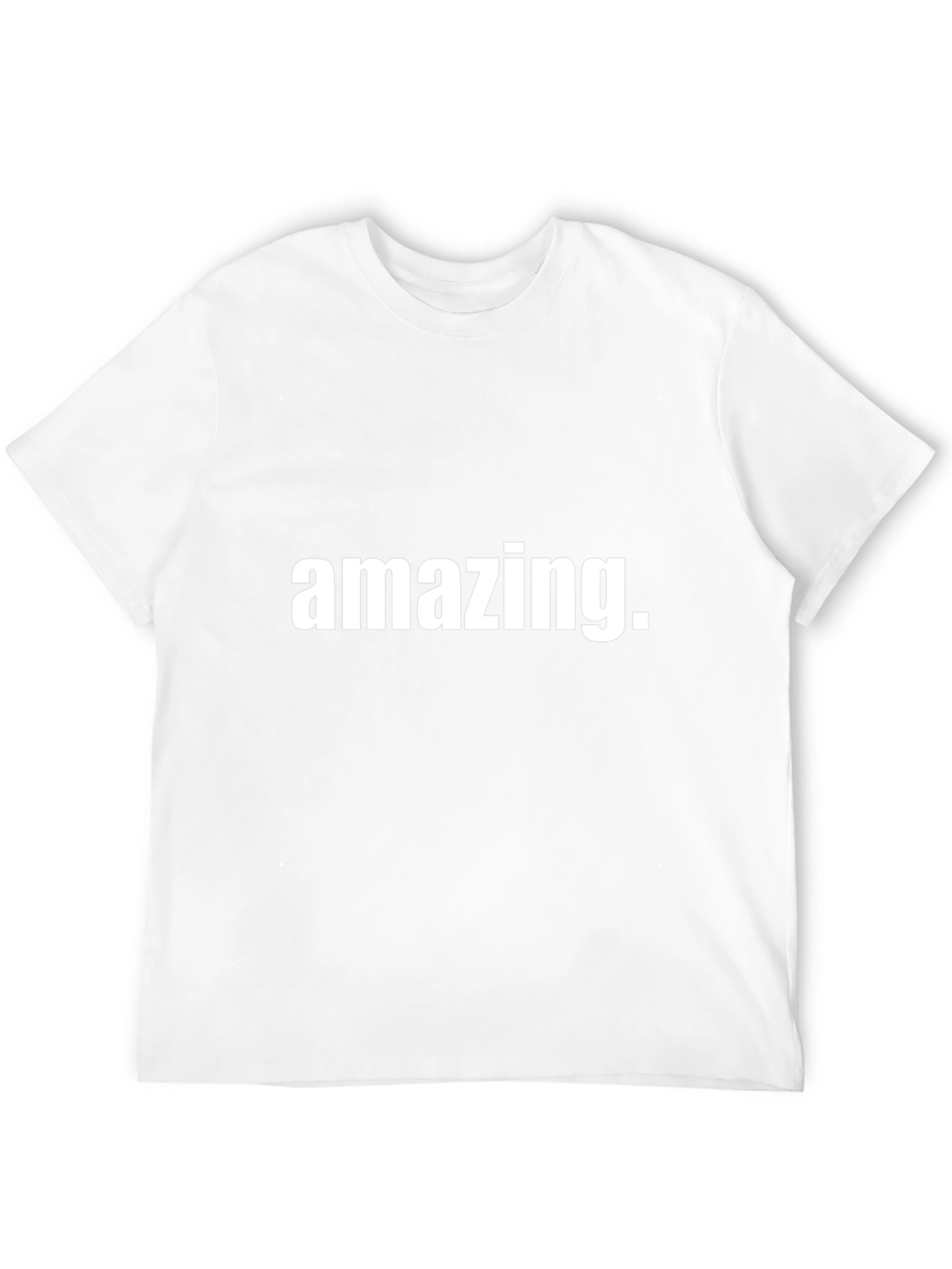 Amazing Graphic Tee - Black Cotton Casual Shirt