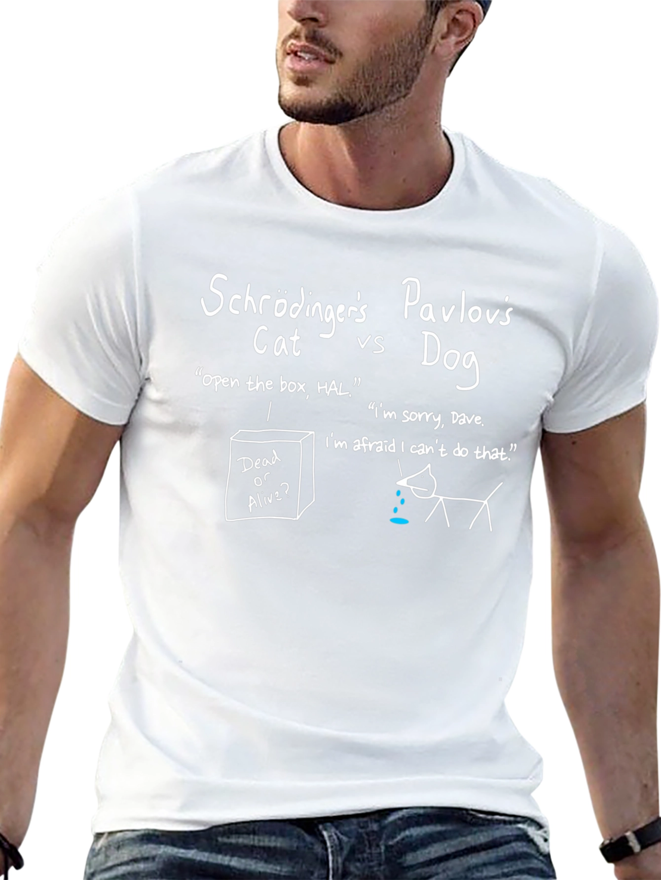 Schr?dingers Cat vs. Pavlovs Dog T-Shirt