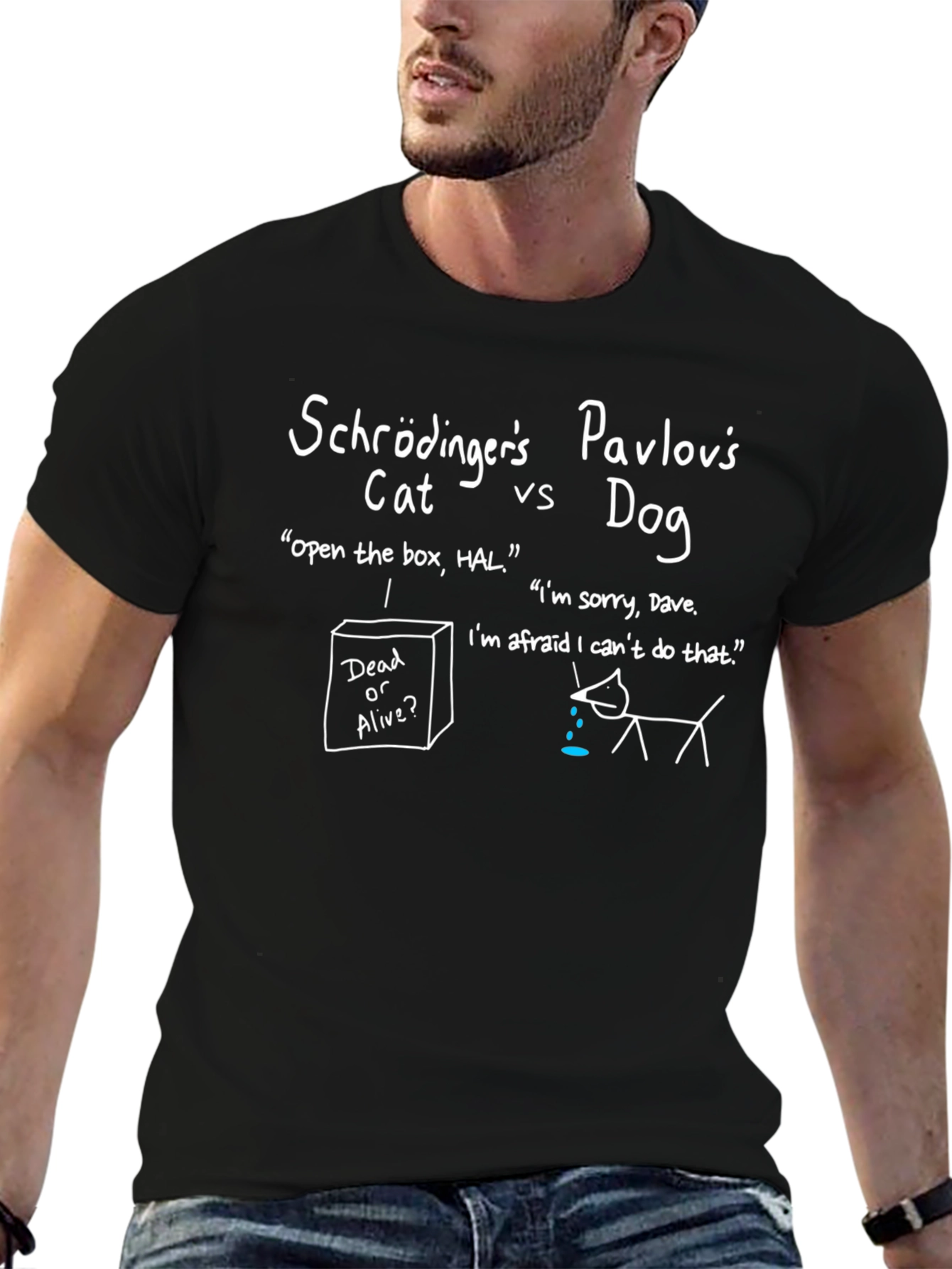 Schr?dingers Cat vs. Pavlovs Dog T-Shirt