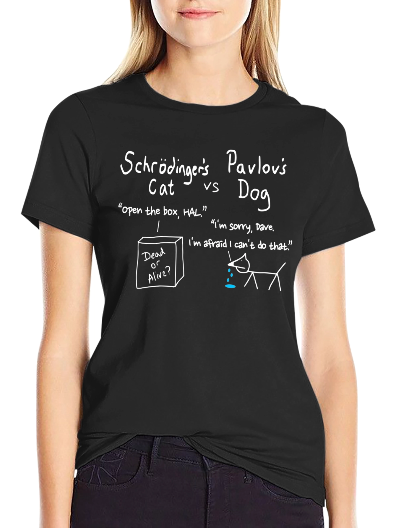 Schr?dingers Cat vs. Pavlovs Dog T-Shirt