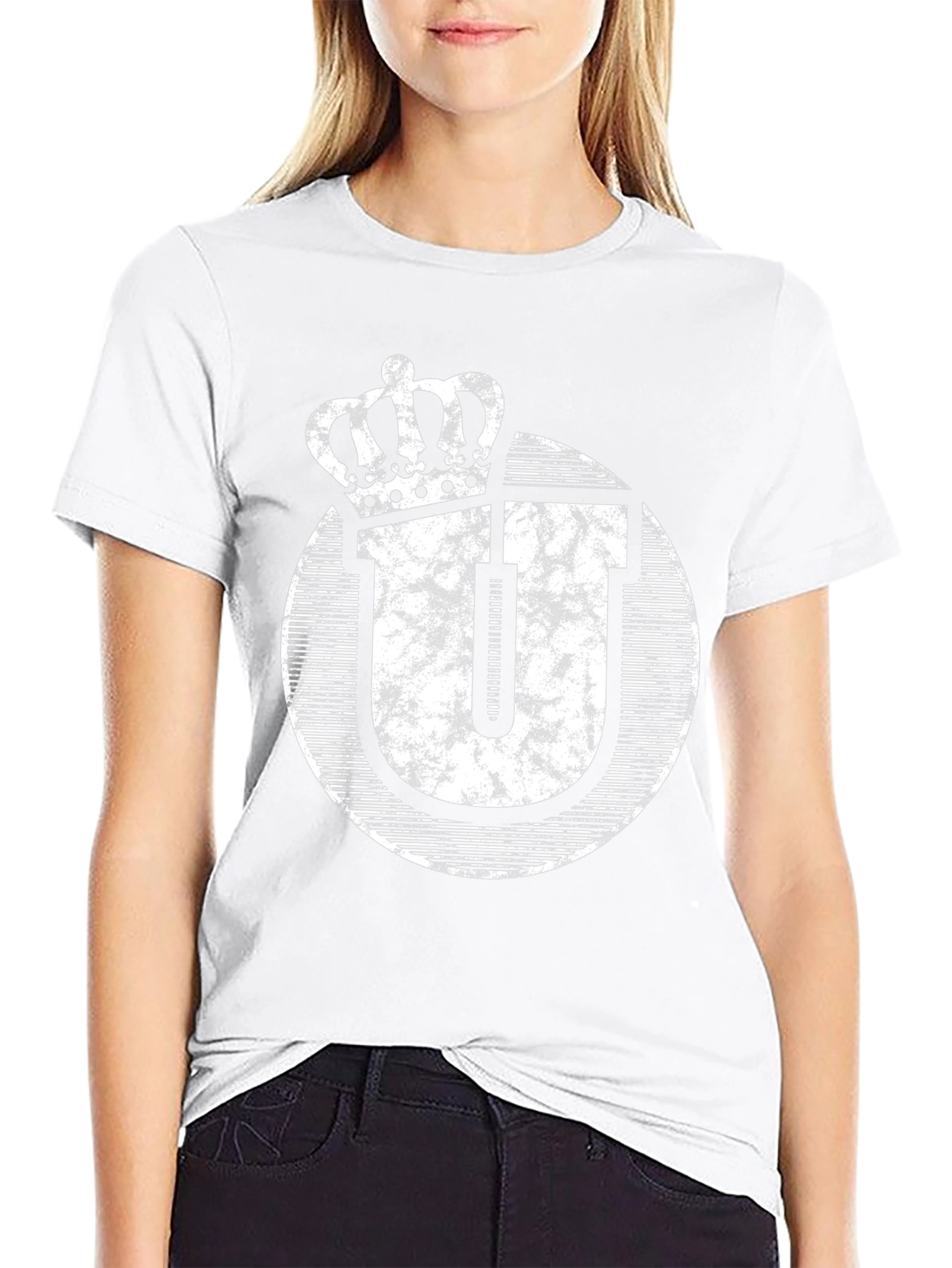 Crown Letter U Graphic Tee