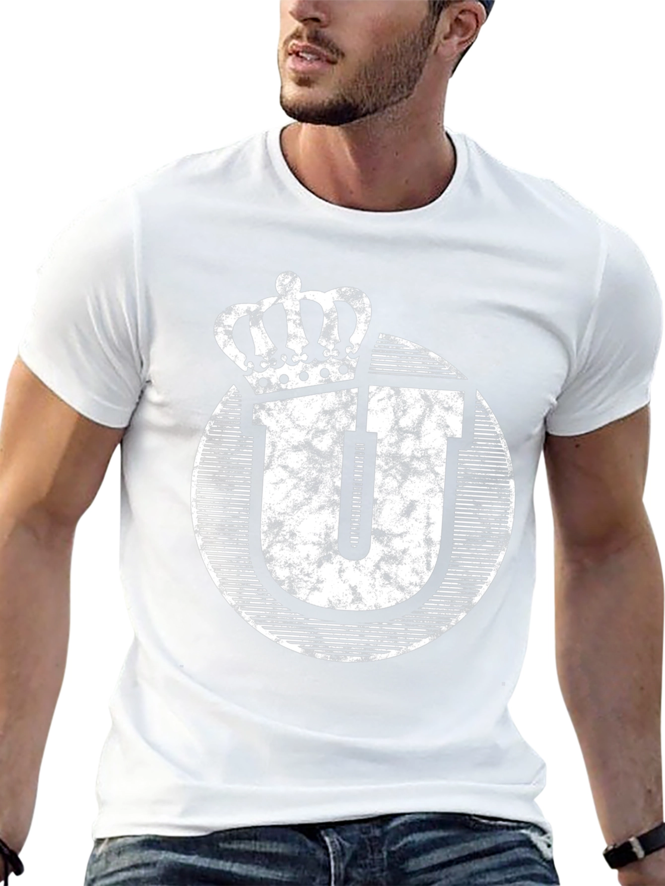 Crown Letter U Graphic Tee