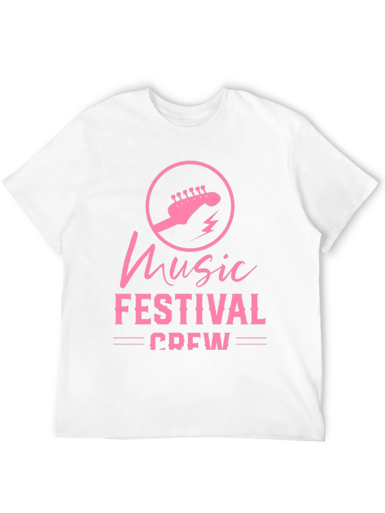Music Festival Crew Black T-Shirt