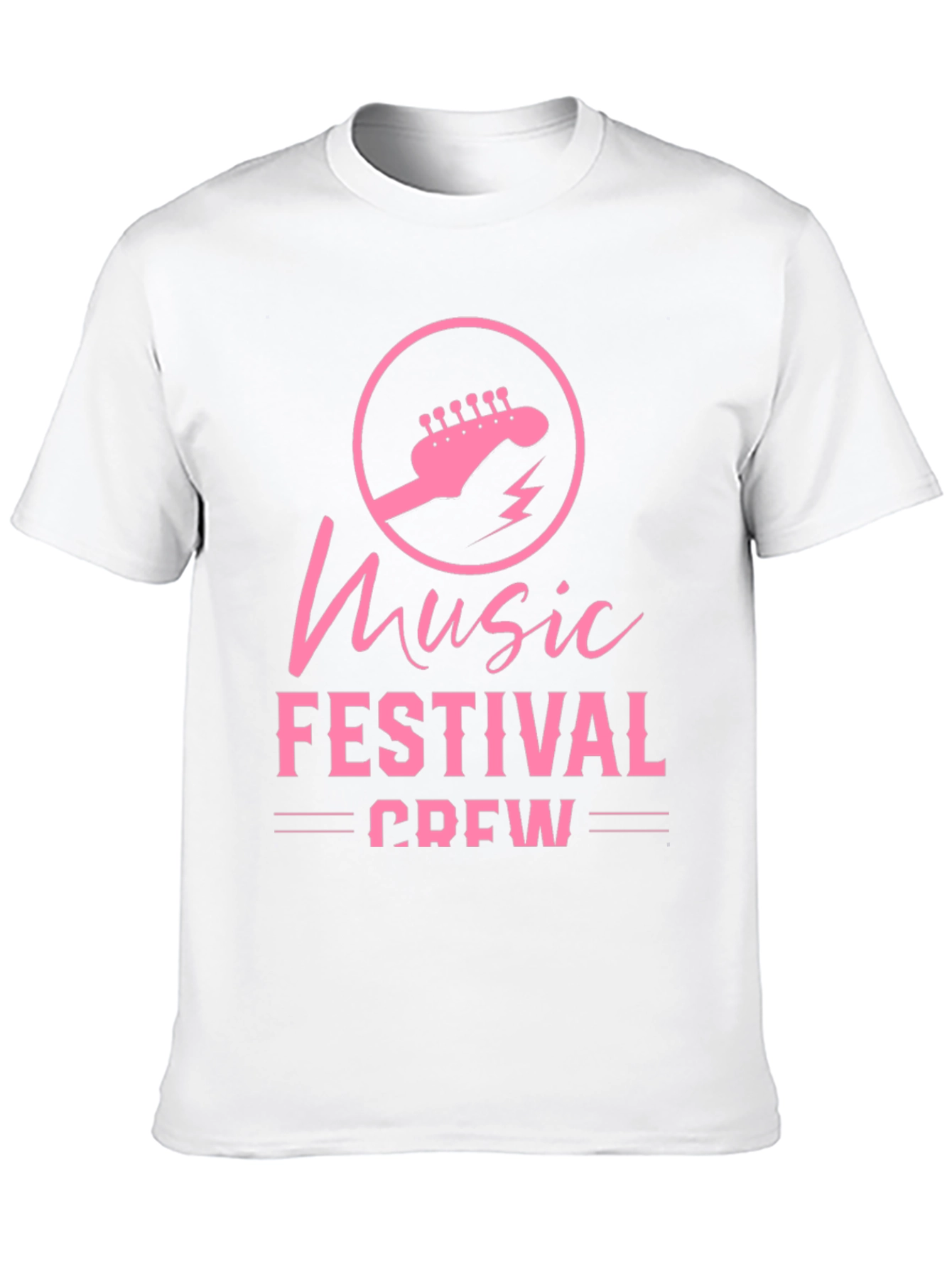 Music Festival Crew Black T-Shirt
