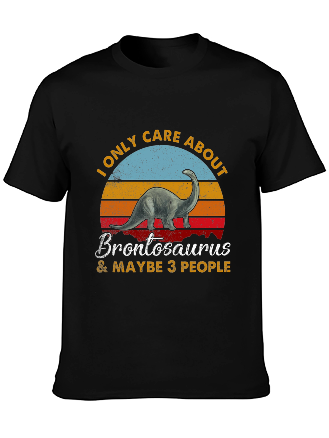 Brontosaurus & Maybe 3 People T-Shirt